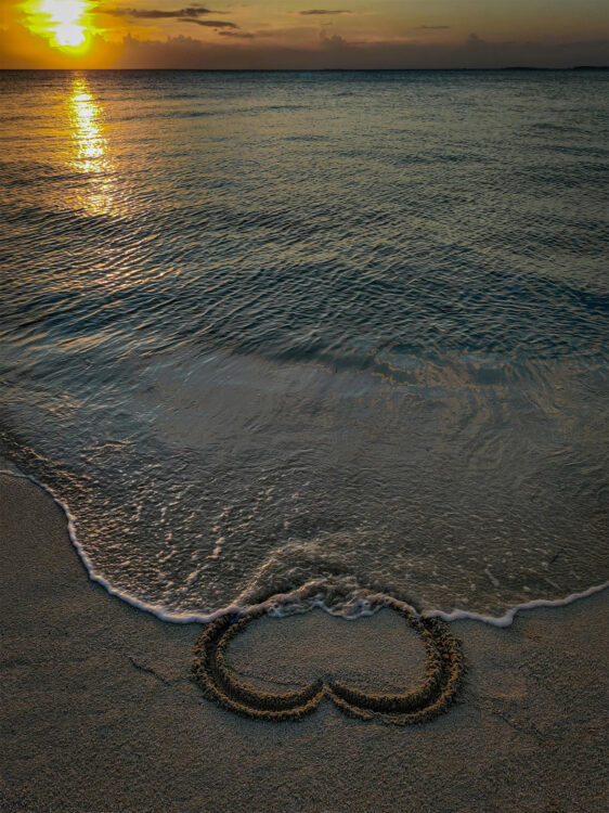 BEach at sunset